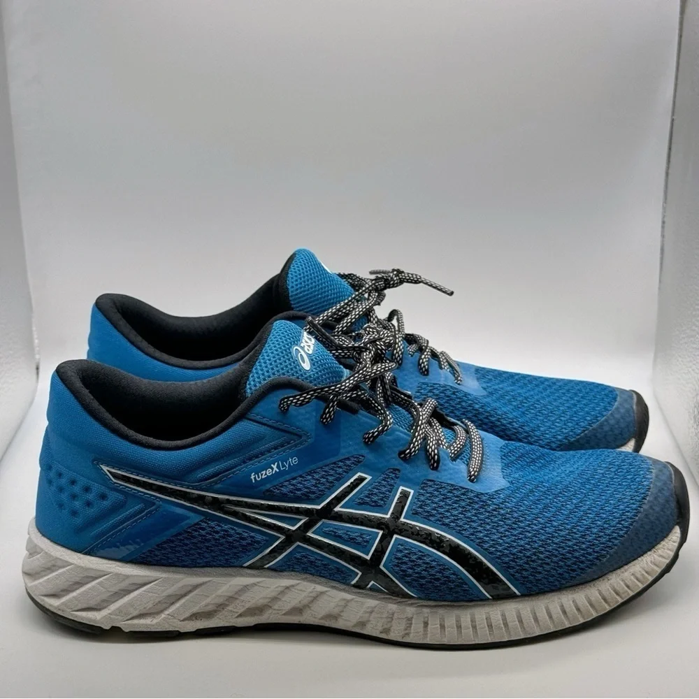 ASICS Fuzex Lyte 2 Blue Running Shoe Sneakers